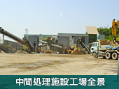 中間処理施設工場全景